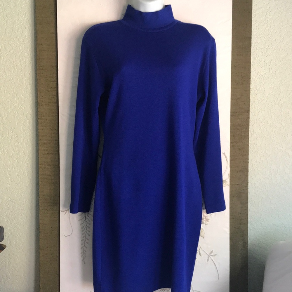 Bodycon wool dress Petite M